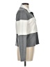Ann Taylor Color Block Gray Pullover Sweater Size M - photo 4