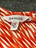 Athleta Animal Print Orange Cocktail Dress Size S - photo 7