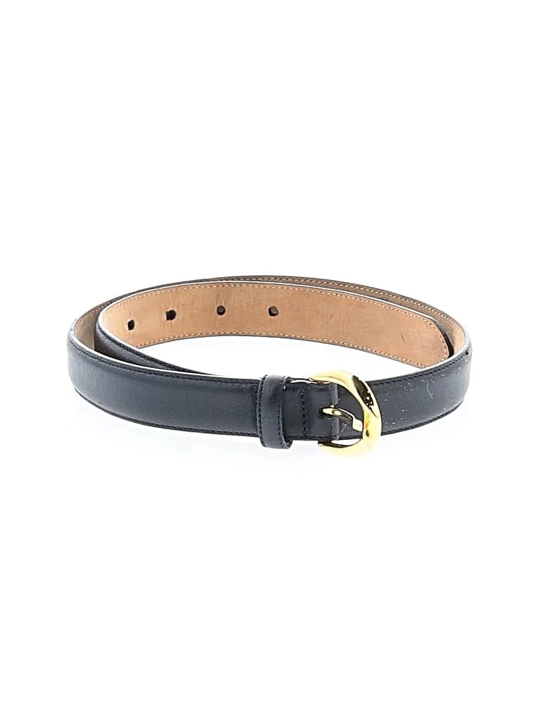 Click to view more detailed imagery on our partner's website Pre-owned Talbots Leather Belt In Black