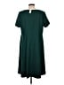 Talbots Solid Green Casual Dress Size 12 - photo 2
