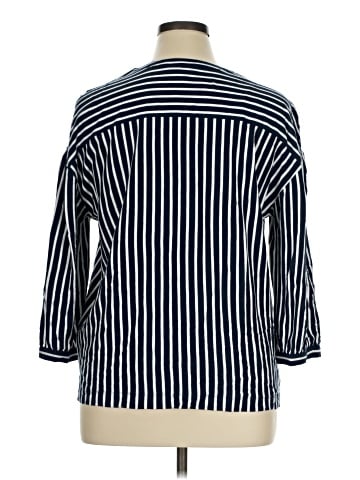 Style&Co 3/4 Sleeve Button-Down Shirt (view 2)