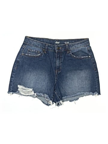 dip Denim Shorts (view 1)