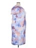 Roaman's Print Blue Casual Dress Size 22 - photo 4