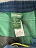 L.L.Bean 100% Nylon Color Block Green Casual Pants Size 6 - photo 3