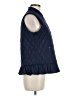 Maison Jules 100% Polyester Blue Vest Size L - photo 4