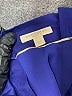 Burberry Brit 100% Silk Blue Silk Skirt Size 6 - photo 4