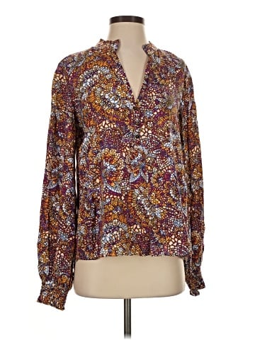 Maeve by Anthropologie Long Sleeve Blouse (view 1)