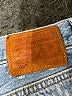 Levi's 100% Cotton Hearts Blue Denim Shorts Size 30 waist - photo 3