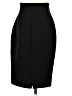 Gianfranco Ferre Solid Black Formal Skirt Size 4 - photo 2