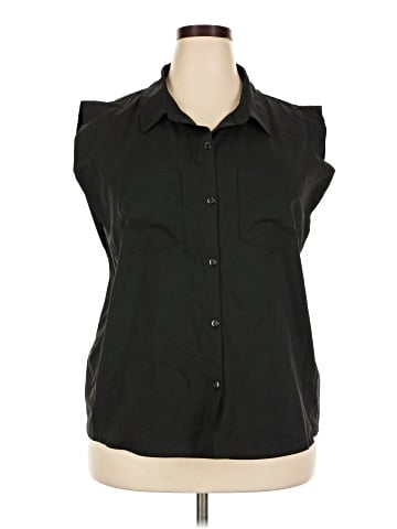 Nine Britton Sleeveless Button-Down Shirt (view 1)