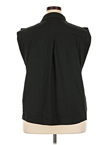 Nine Britton Sleeveless Button-Down Shirt (view 2)