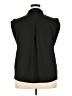 Nine Britton Black Sleeveless Button-Down Shirt Size XXL - photo 2