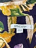 Chico's Floral Blue Long Sleeve Blouse Size Lg (2) - photo 7