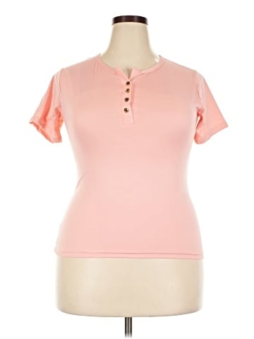 Assorted Brands Short Sleeve Henley (view 1)