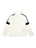 Adidas 100% Polyester White Zip Up Hoodie Size 5 - photo 2