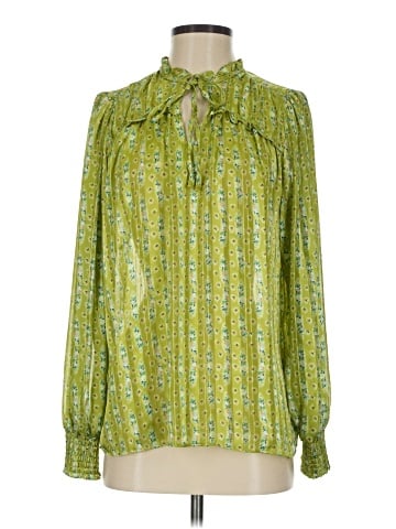 Maison d' Amelie Long Sleeve Blouse (view 1)
