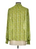 Maison d' Amelie 100% Polyester Green Long Sleeve Blouse Size S - photo 2