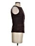 Avec Les Filles Maroon Burgundy Tuxedo Vest Size XS - photo 4
