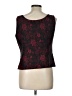 Kasper Burgundy Sleeveless Top Size 12 Petite - photo 2