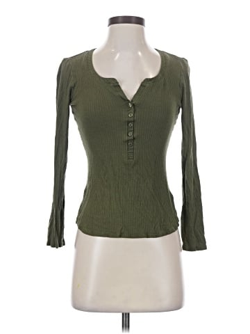 Venus Long Sleeve Henley (view 1)