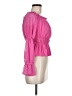 WAYF 100% Polyester Pink Long Sleeve Blouse Size M - photo 4