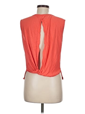 Aqua Sleeveless T-Shirt (view 2)
