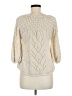 Intuitions Ivory 3/4 Sleeve Blouse Size M - photo 2