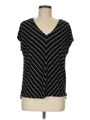 White House Black Market Short Sleeve Blouse (view 1)