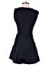 Zara 100% Polyester Solid Black Cocktail Dress Size S - photo 2