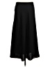 J.Crew 100% Polyester Solid Black Formal Skirt Size S - photo 2
