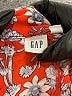 Gap Orange 3/4 Sleeve Blouse Size XL - photo 7