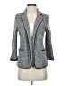 Skies Are Blue Chevron-herringbone Gray Blazer Size S - photo 1