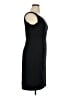 Spiegel Solid Black Cocktail Dress Size 14 - photo 4