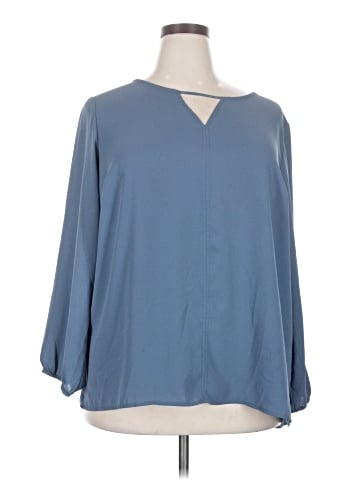 Terra & Sky 3/4 Sleeve Blouse (view 1)