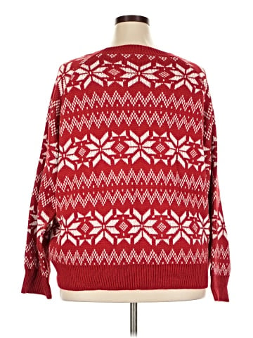 Pink Lily Pullover Sweater (view 2)