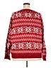 Pink Lily 100% Acrylic Print Red Pullover Sweater Size xXXL - photo 2