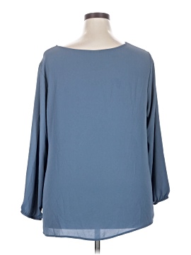 Terra & Sky 3/4 Sleeve Blouse (view 2)
