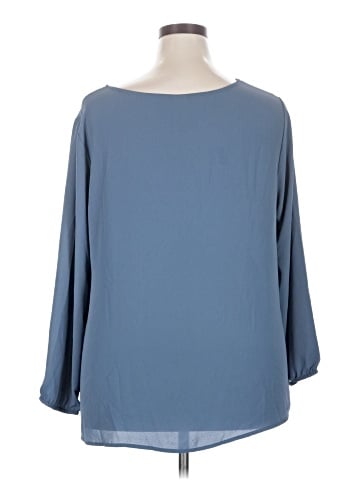 Terra & Sky 3/4 Sleeve Blouse (view 2)