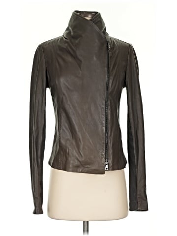 Vince. Leather Jacket (view 1)
