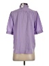 Ann Taylor 100% Polyester Purple Short Sleeve Blouse Size XS - photo 2