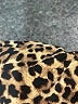 Cabana Del Sol 100% Polyester Animal Print Brown Swimsuit Top Size M - photo 3