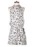 Lily Maes 100% Polyester Print White Romper Size M - photo 1