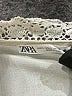 Zara 100% Cotton Ivory Long Sleeve Blouse Size L - photo 7