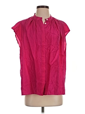 Banana Republic Short Sleeve Silk Top (view 1)