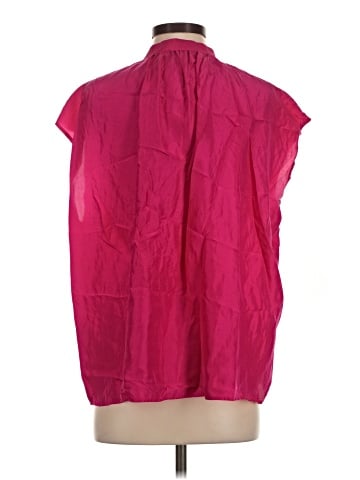 Banana Republic Short Sleeve Silk Top (view 2)