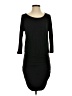 Venus Solid Black Casual Dress Size S - photo 1