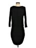 Venus Solid Black Casual Dress Size S - photo 2