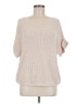 Thread Essential 100% Cotton Tan Pullover Sweater Size M - photo 1
