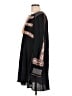 Free People 100% Rayon Paisley Black Casual Dress Size L - photo 5