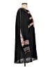 Free People 100% Rayon Paisley Black Casual Dress Size L - photo 4